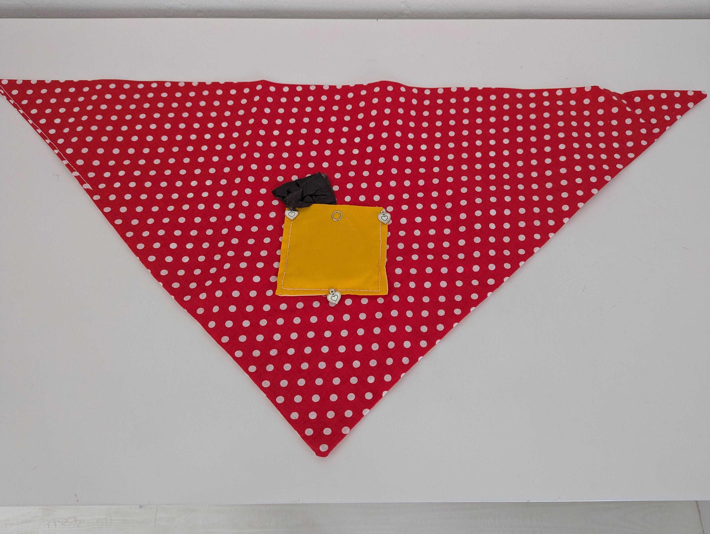 Dotted Pattern XL Dog Bandanas - Classic Look - Bandanas by Fenja