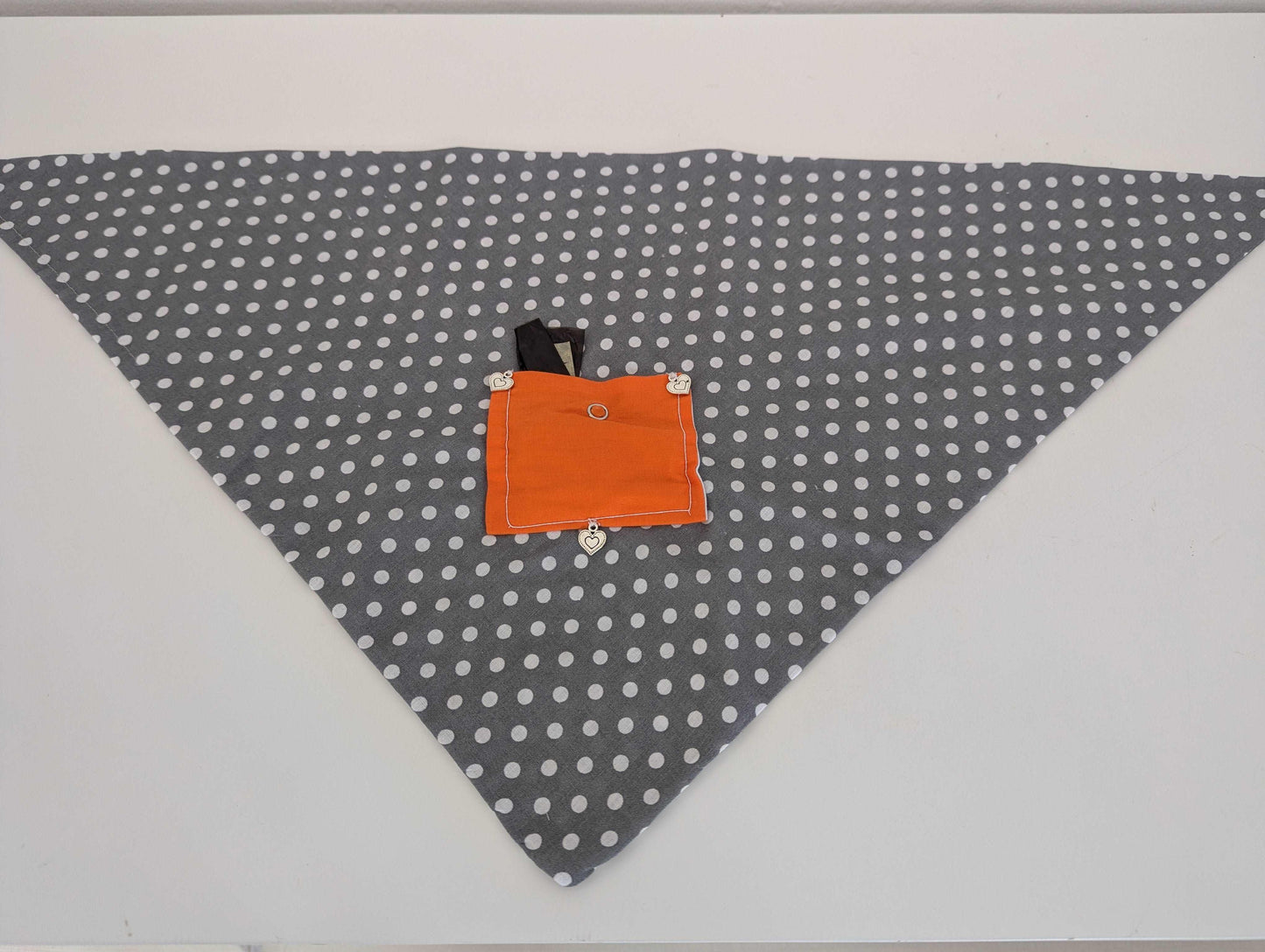 Elegant dots XL Dog Bandanas - Chic Colors - Bandanas by Fenja