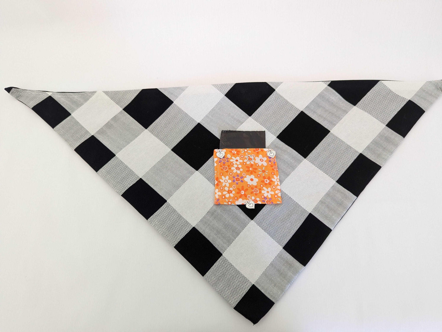 Checkered Pattern - Dog Bandanas M/L - Bandanas by Fenja
