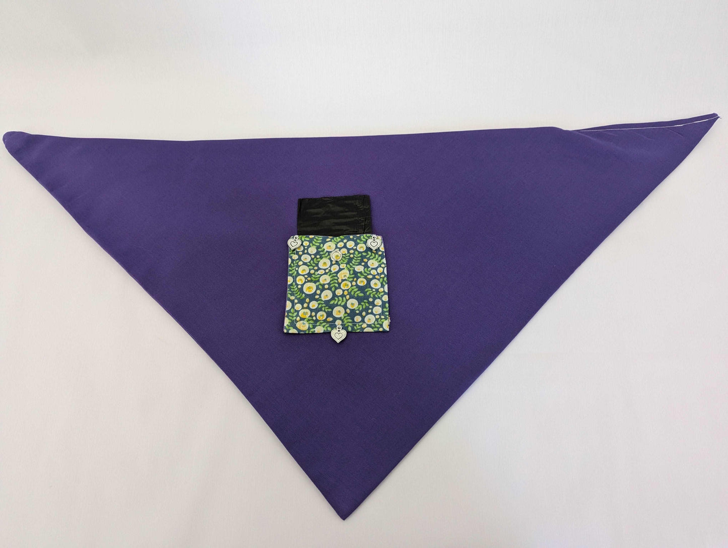 Navy Blue - Dog Bandanas M/L - Bandanas by Fenja